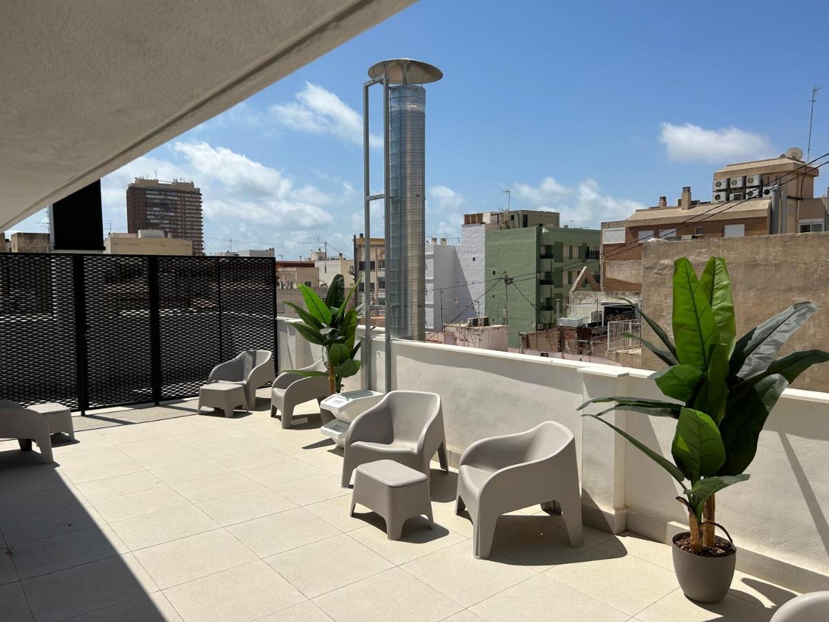 Apartamentos Breton 17 Suite Con Terraza Аликанте Экстерьер фото