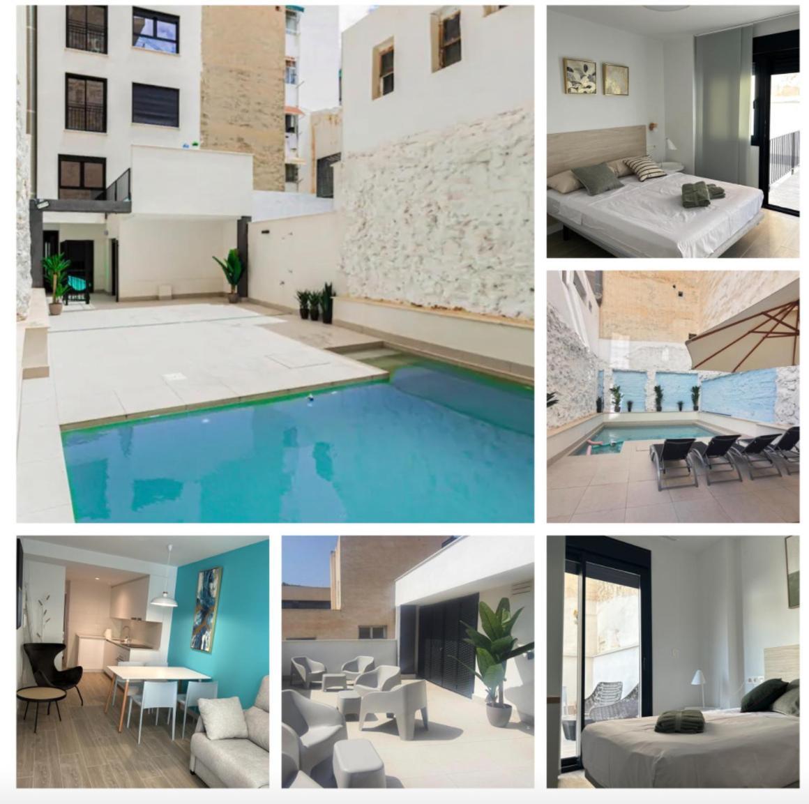 Apartamentos Breton 17 Suite Con Terraza Аликанте Экстерьер фото